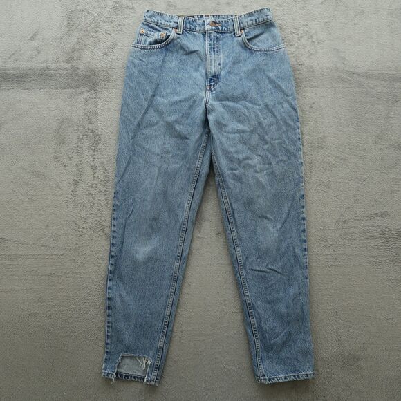 Levi's 551 Vintage Jeans Womens 10M High-Rise Relaxed Fit Tapered Leg 30" Inseam - Picture 1 of 16